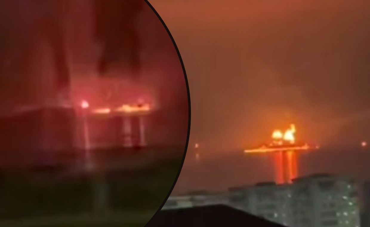 Atak dronów w Noworosyjsku. Płonie istotny terminal naftowy