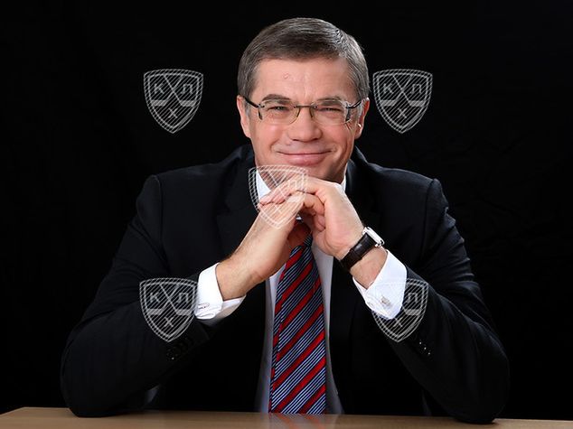 Prezydent KHL - Aleksandr Medvedev (foto Archiwum KHL)