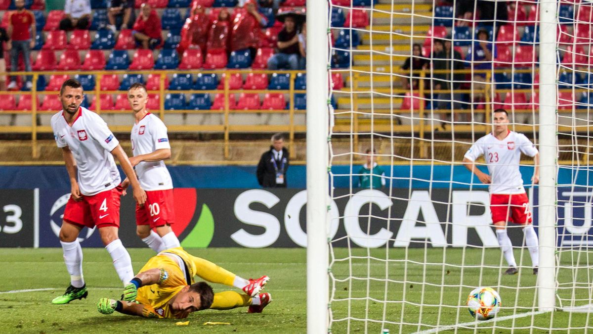 Młodzieżowi reprezentanci Polski tracą bramkę na 0:1 w meczu z Hiszpanią