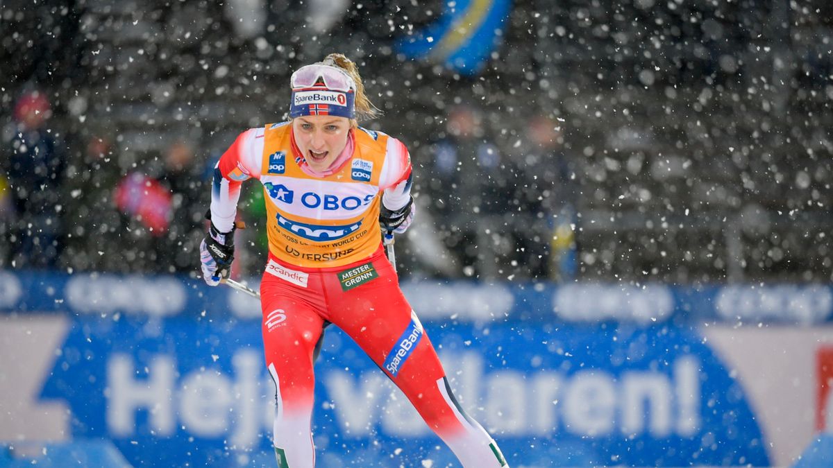 PAP/EPA / Anders Wiklund / Na zdjęciu: Therese Johaug