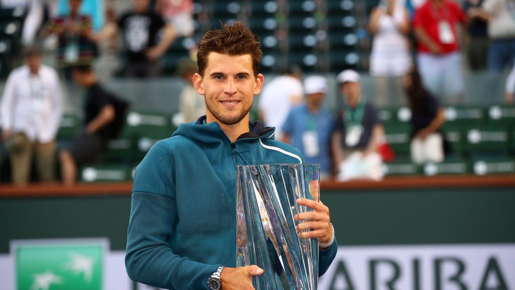 Getty Images / Clive Brunskill / Na zdjęciu: Dominic Thiem, mistrz BNP Paribas Open 2019