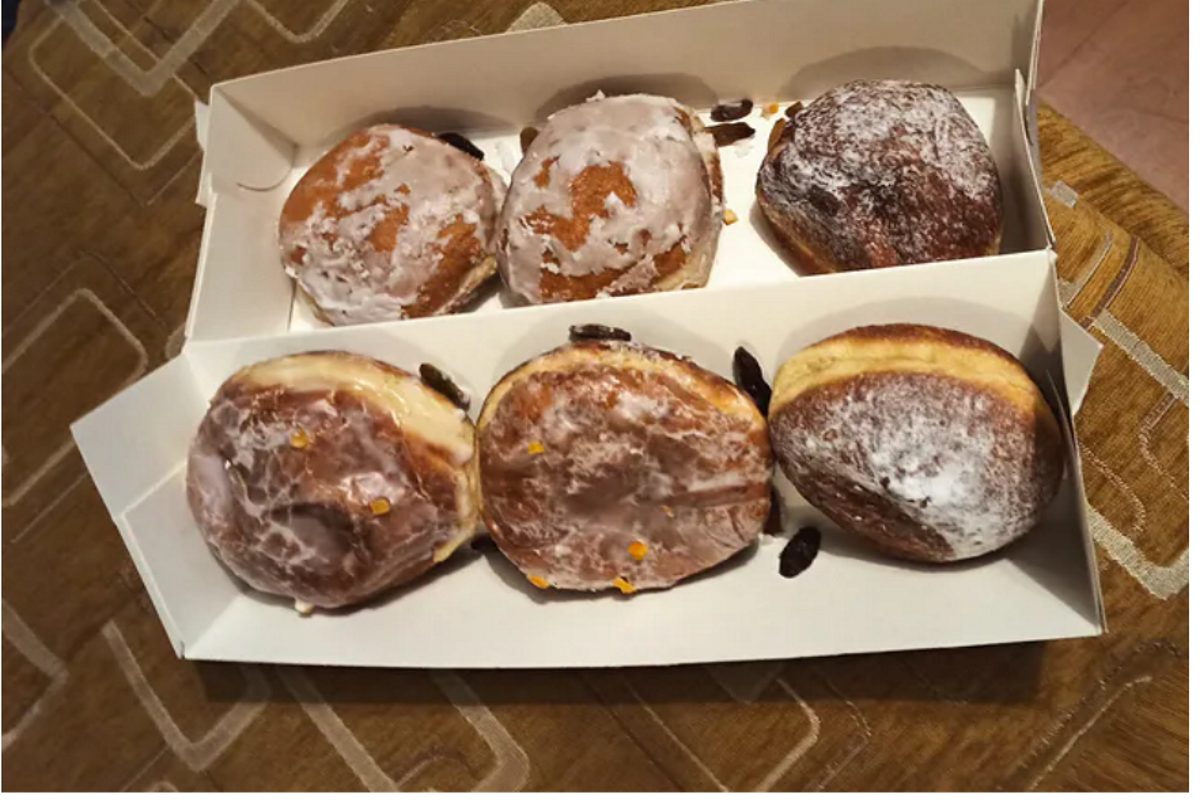 Pączki, które testowałem.