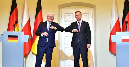 Andrzej Duda rozmawiał z prezydentem Niemiec o kryzysie na granicy