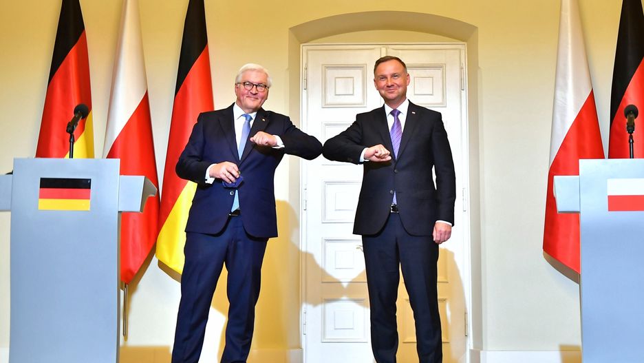 Andrzej Duda rozmawiał z prezydentem Niemiec o kryzysie na granicy 