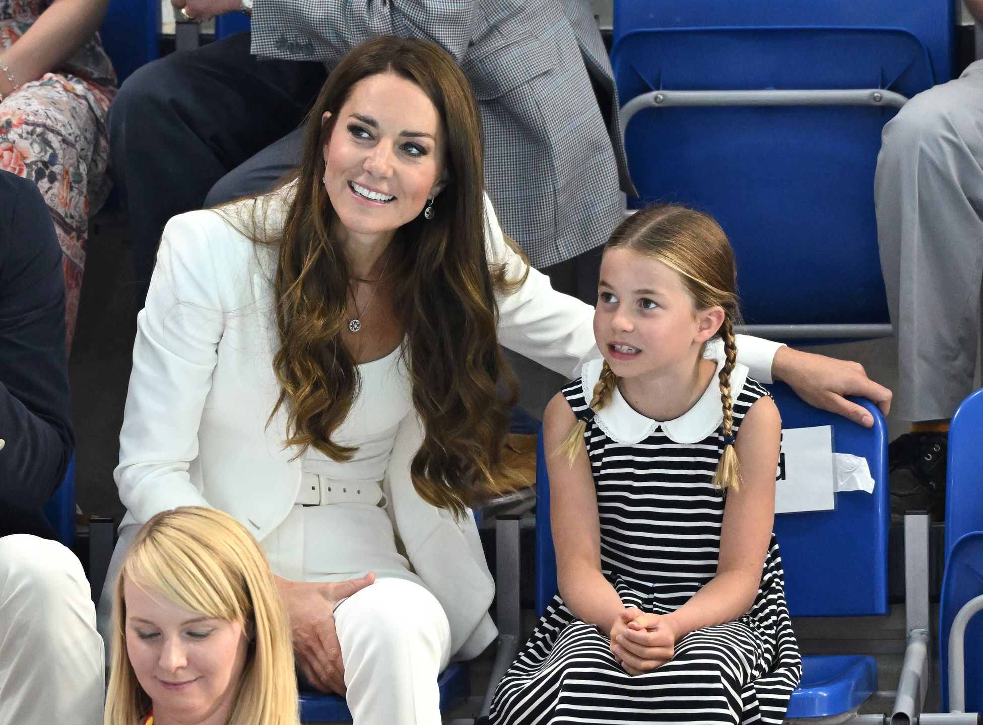Księżniczka Charlotte i księżna Kate