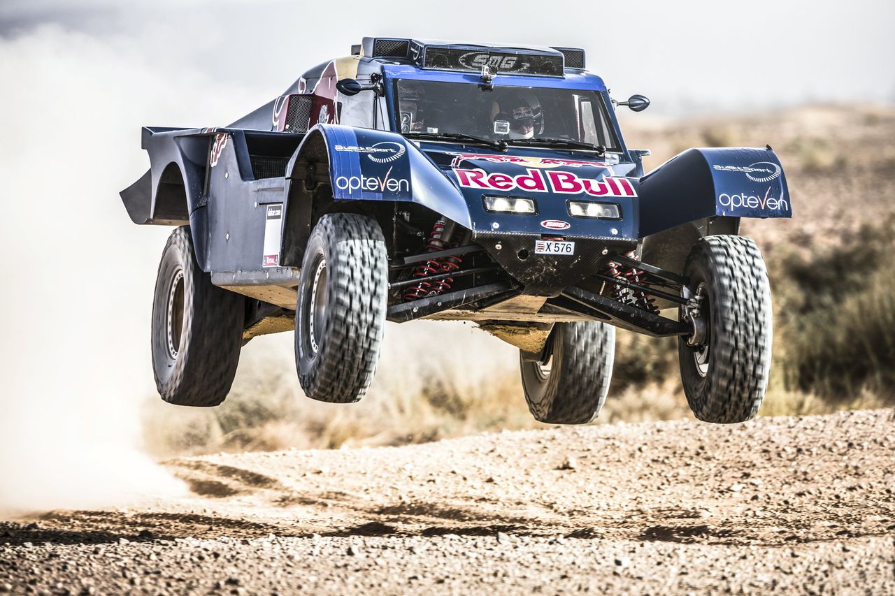 Dakar 2013: le buggy SMG Gravi-T de Guerlain Chicherit