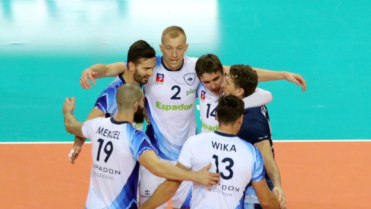 WP SportoweFakty / Kacper Kolenda / Na zdjęciu: siatkarze Espadonu Szczecin
