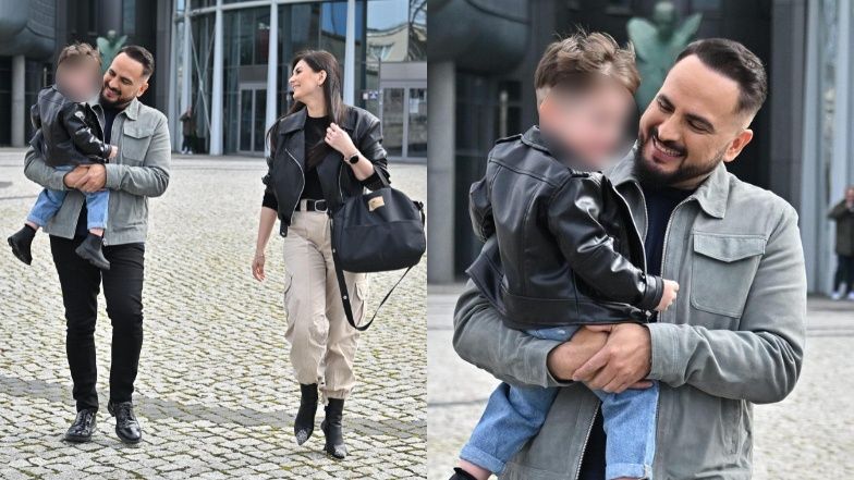 Agustin Egurrola opuszcza studio "PnŚ" z żoną i synem