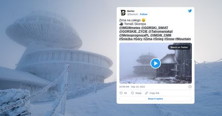 Śnieżyce w Polsce. Już nie tylko Tatry. Czegoś takiego nie było od lat