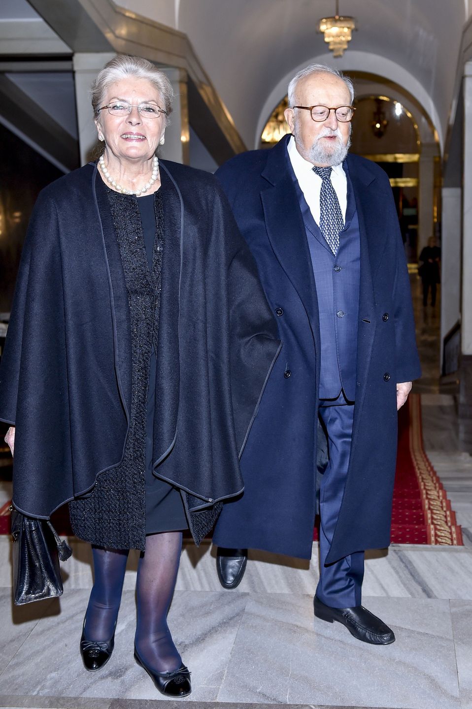 scena z: Krzysztof Penderecki, Elżbieta Penderecka, SK:, , fot. Jacek Kurnikowski/AKPAKrzysztof Penderecki, Elżbieta Penderecka