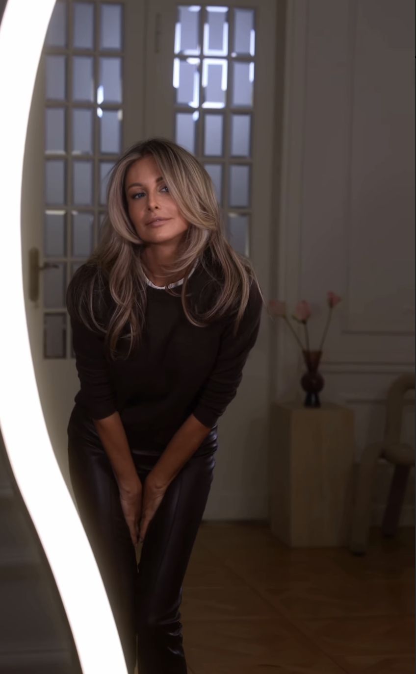 Małgorzata Rozenek u fryzjera