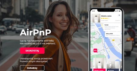 Warszawa. Kibelek u Janka. Żart z AirPnP, aplikacją pozwalającą na współdzielenie się… łazienką