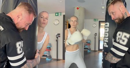 Edyta Pazura pokazała nagranie z sali treningowej w nowej fryzurze. Internauci ZACHWYCENI [WIDEO]