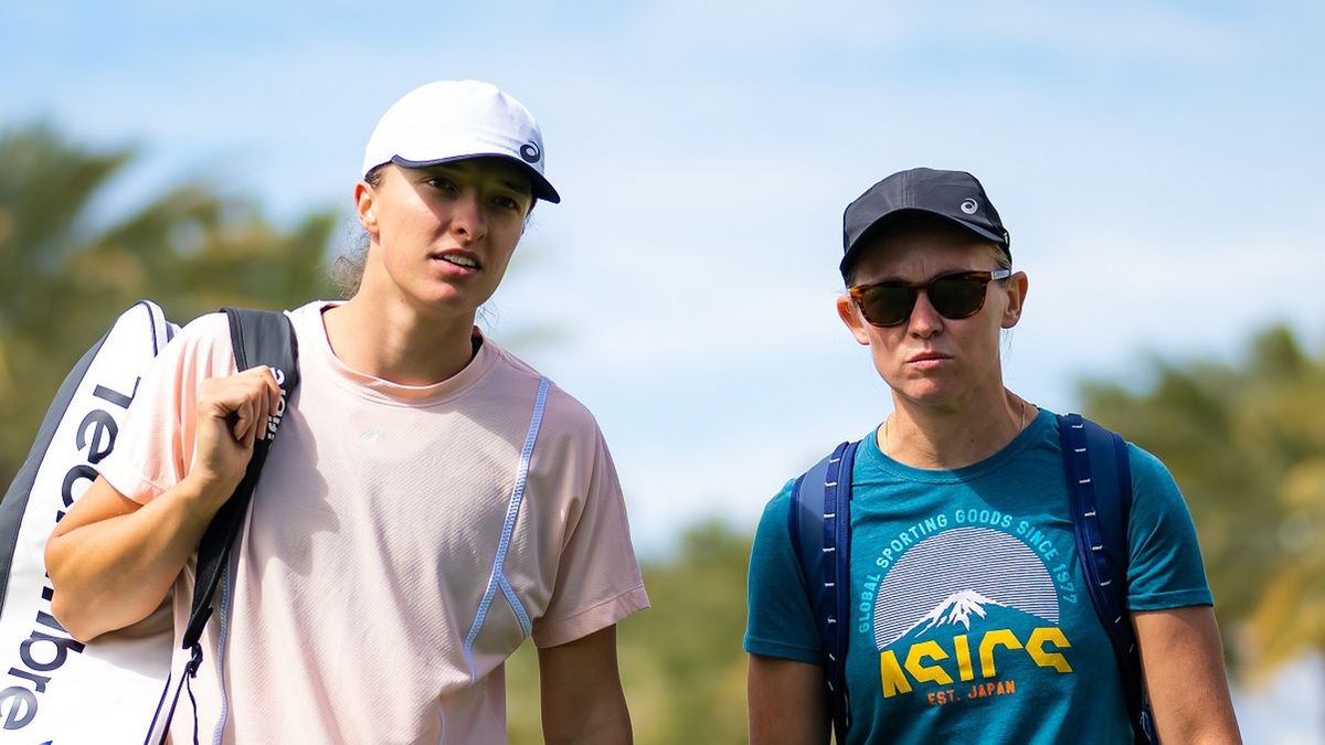 Na zdjęciu: Iga Świątek i Daria Abramowicz