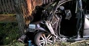 Śmiertelny wypadek na Pomorzu. Kierowca uderzył w drzewo