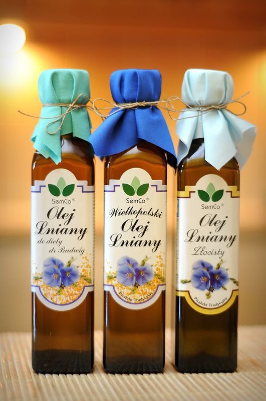 Od wieków leczy - olej lniany