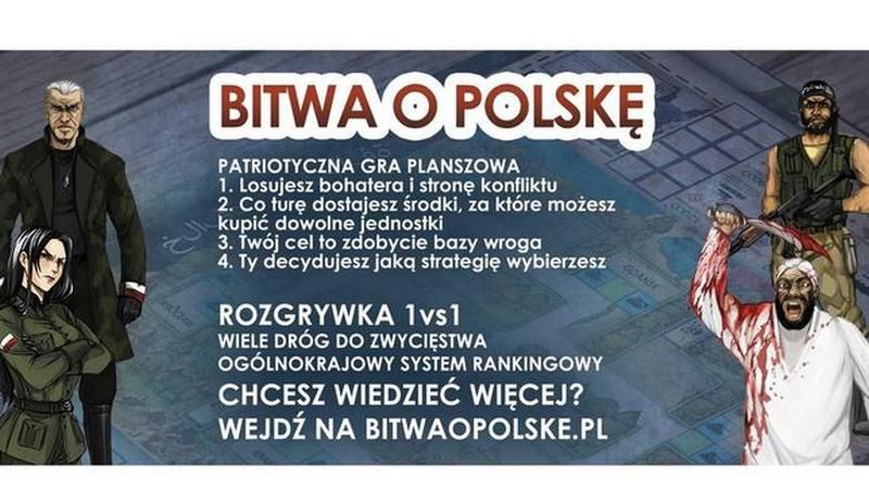 W grze można się wcielić w dowódcę polskiej armii i odeprzeć najazd terrorystów.