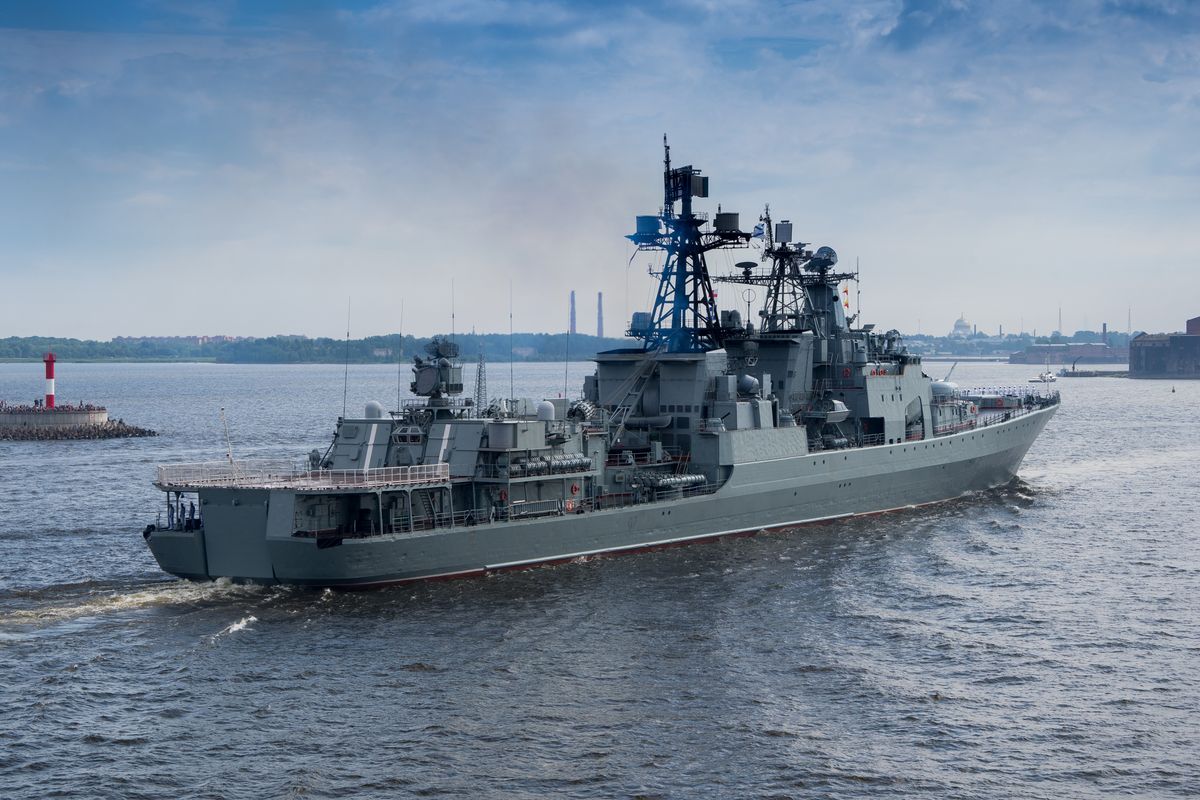 Marynarka wojenna Rosji czyha w pobliżu Odessy. Obrońcy Ukrainy obawiają się, że Rosja może przypuścić atak na port 