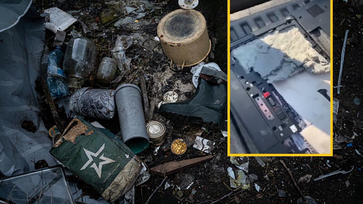 Rosjanie zaminowują nawet laptopy