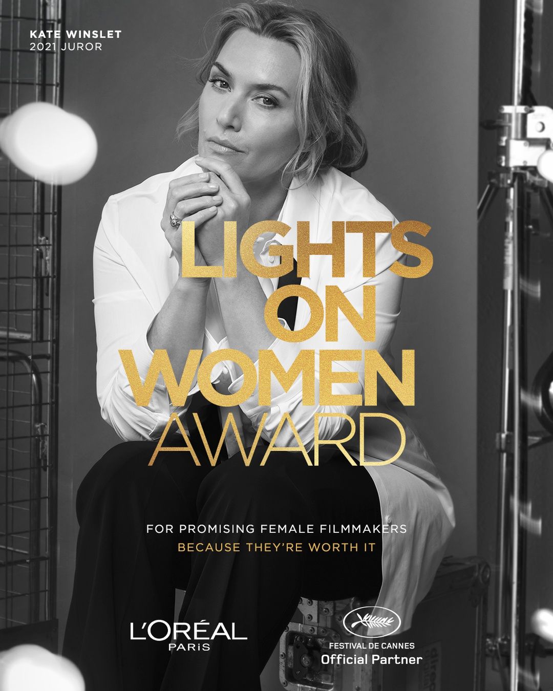 LIGHTS ON WOMEN AWARD by L'ORÉAL PARIS - Kate Winslet