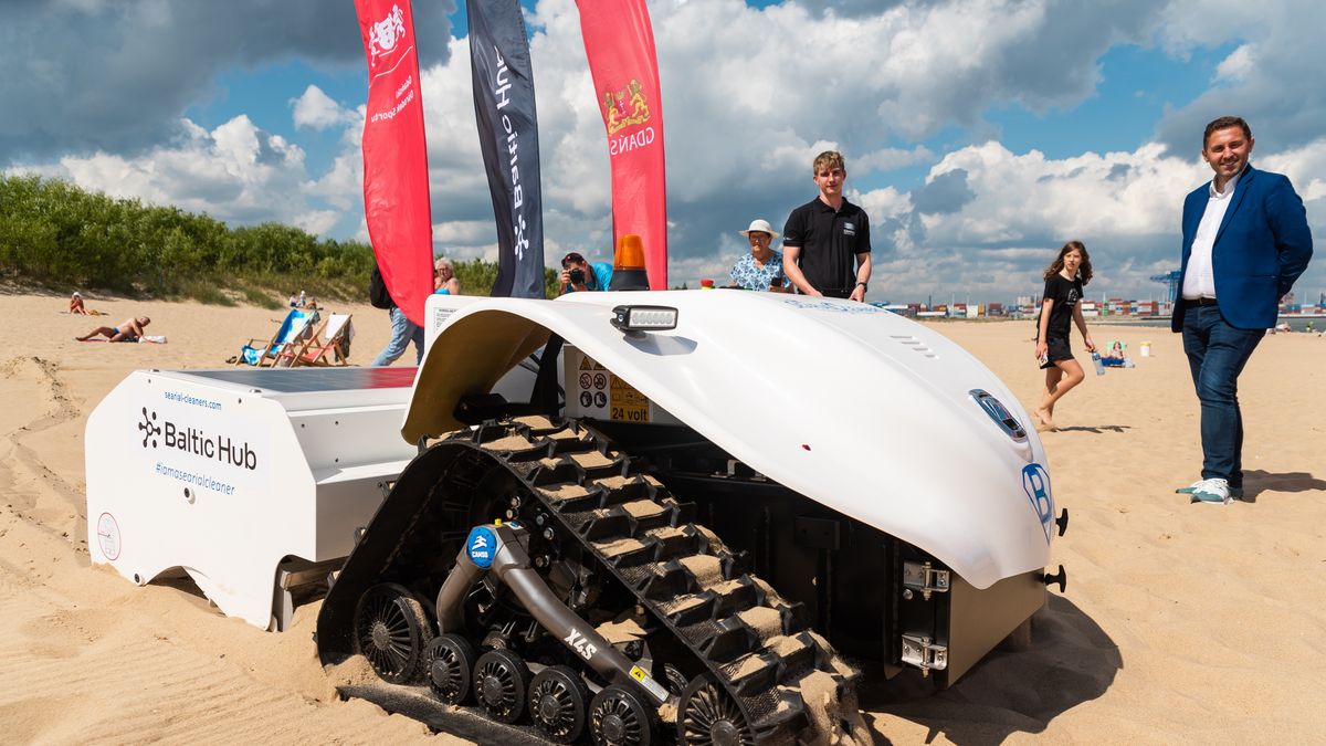 Urządzenie będzie służyło do oczyszczania plaży