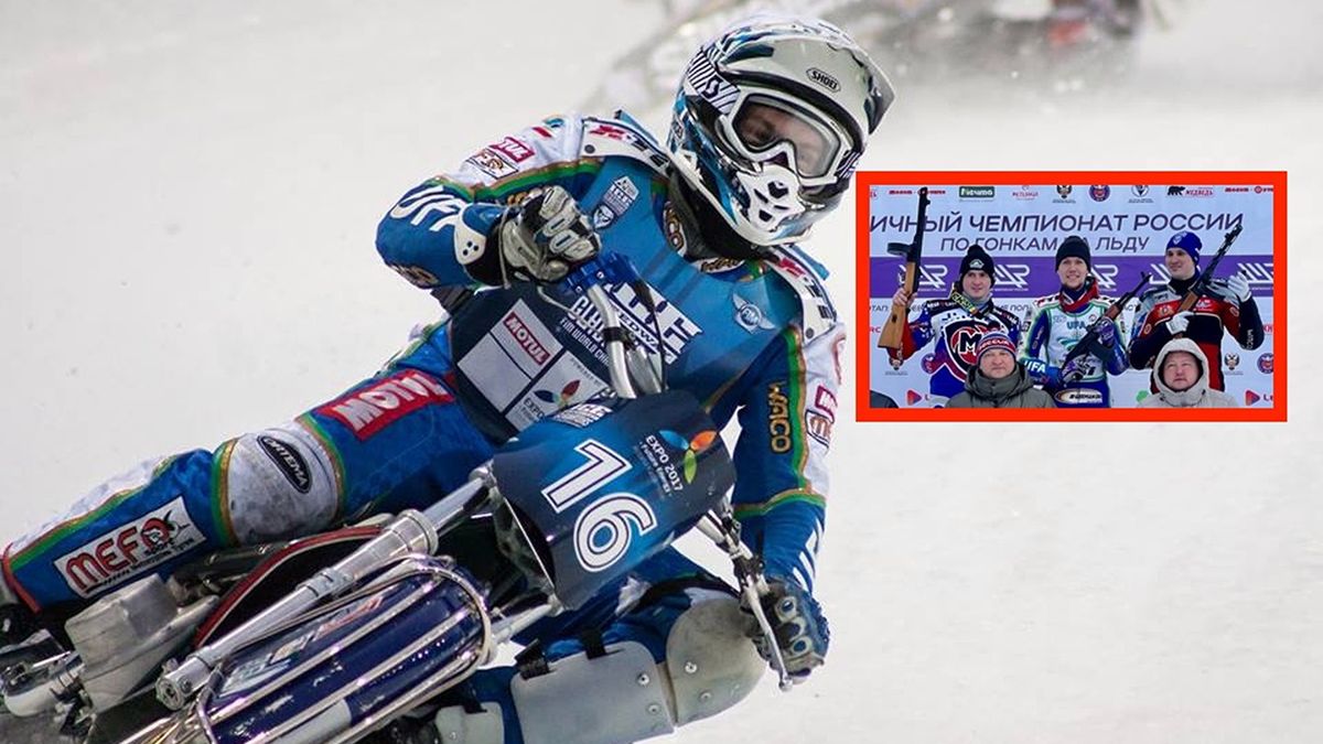 Zdjęcie okładkowe artykułu: Materiały prasowe / Na zdjęciu: Nikołaj Krasnikow, na mniejszym zdjęciu podium mistrzostw Rosji