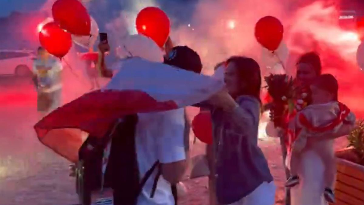 Twitter / Klub Kibica Zastal / Piękne powitanie Filipa Matczaka