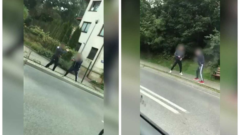 Kadry z nagrania