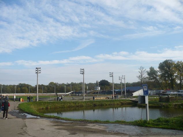 Panorama stadionu w Czerwonogradzie