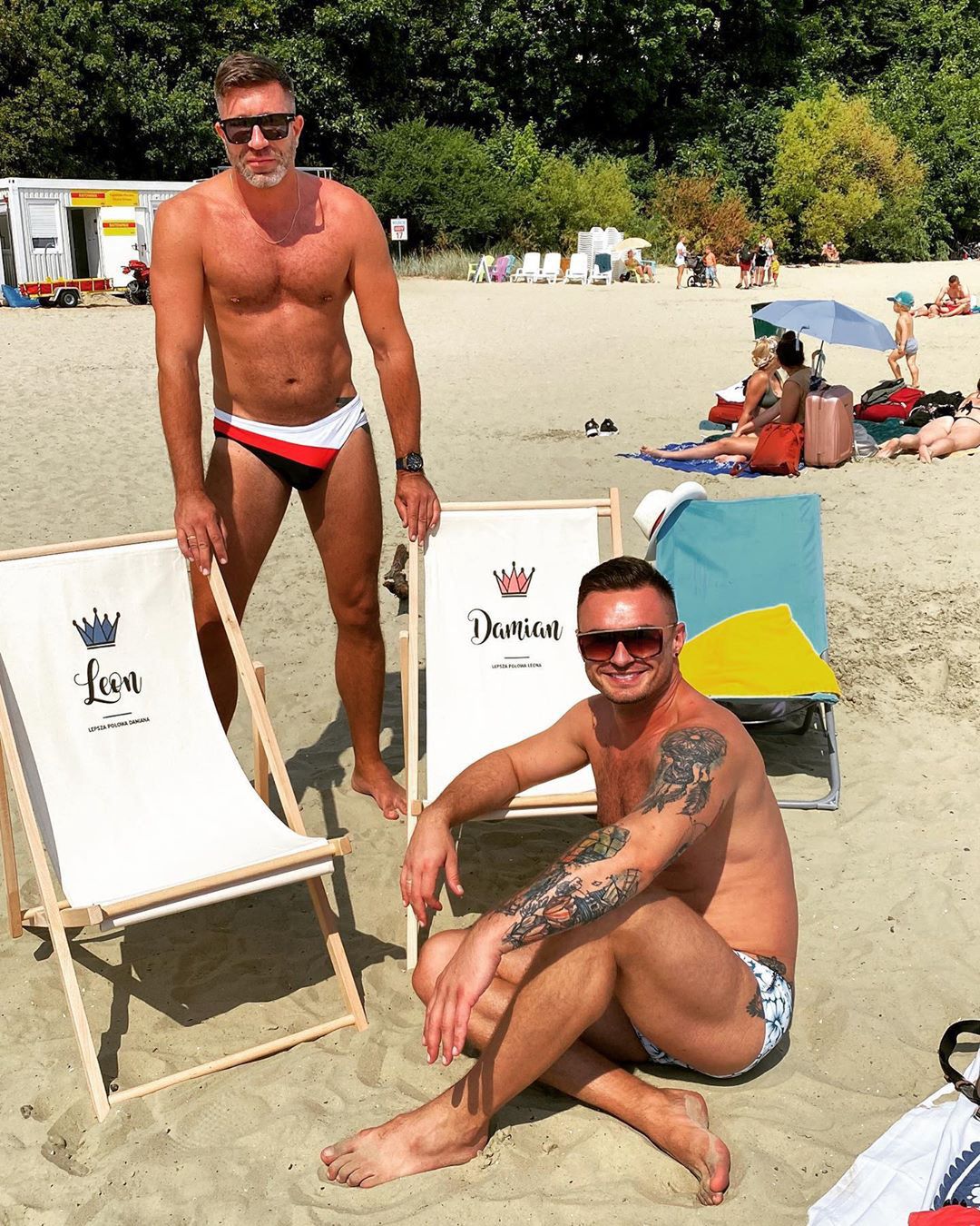 Leon van Nispen i jego mąż Damian Antczak w "Królowych Życia"
