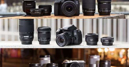 Canon EOS M6, Canon EOS 800D i 77D - czyli zamieszanie w fotonowościach Canona