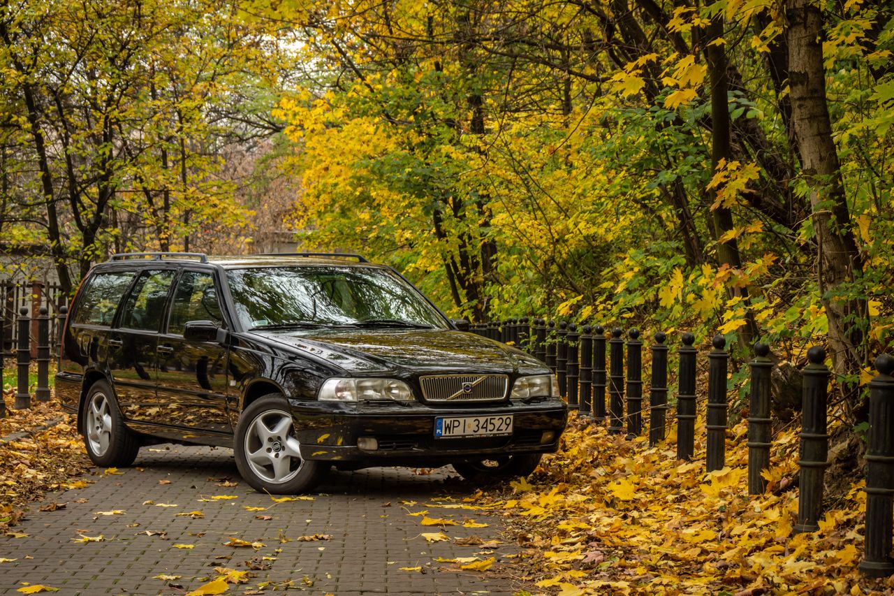 Nie przepadam za czarnymi autami, ale w tym przypadku model Volvo prezentuje się wyjątkowo korzystnie.