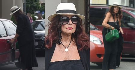 Agnieszka Fitkau-Perepeczko parkuje na zakazie, po czym znika na DWIE godziny (ZDJĘCIA)