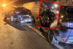 Nocny karambol na S2. Zderzyły się trzy samochody