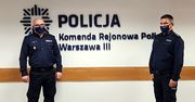 Warszawa. O krok od tragedii. Policjanci i żołnierz uratowali 2-latkę