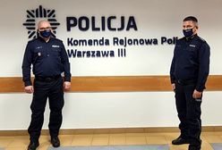 Warszawa. O krok od tragedii. Policjanci i żołnierz uratowali 2-latkę
