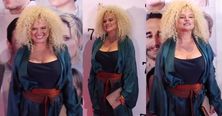56-letnia Katarzyna Figura kusi na ściance