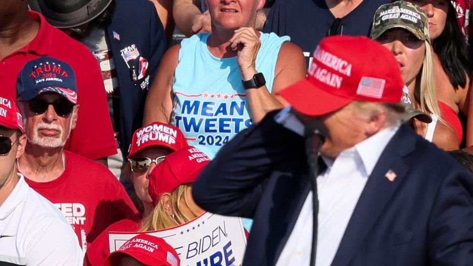 Atak na Trumpa. Niezwykłe zdjęcia. Uchwycił lecącą kulę
