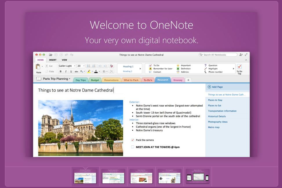 Jest już darmowy OneNote dla OS X, ale to nie koniec nowości
