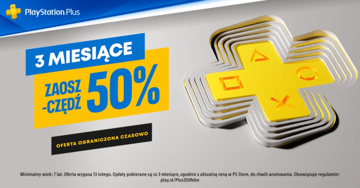 PS Plus teraz w promocji