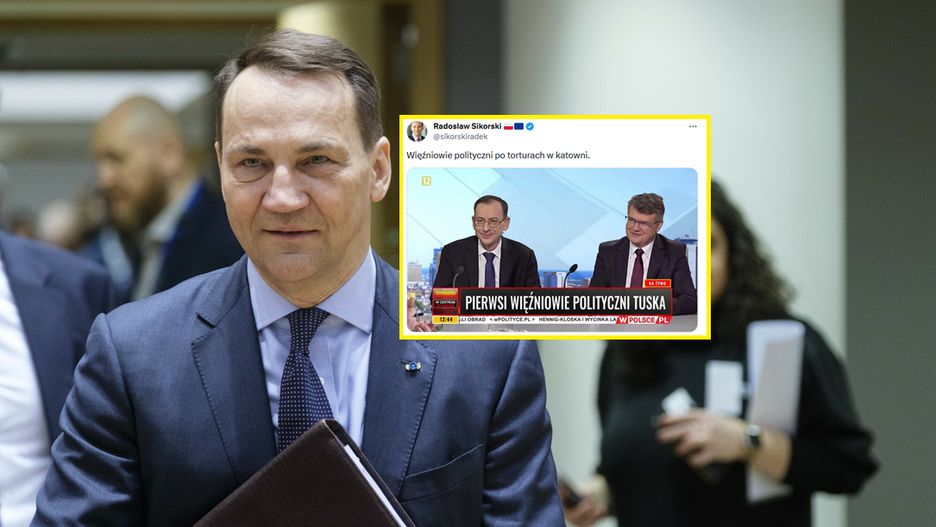 Sikorski kpi z Kamińskiego i Wąsika. Opublikował wpis