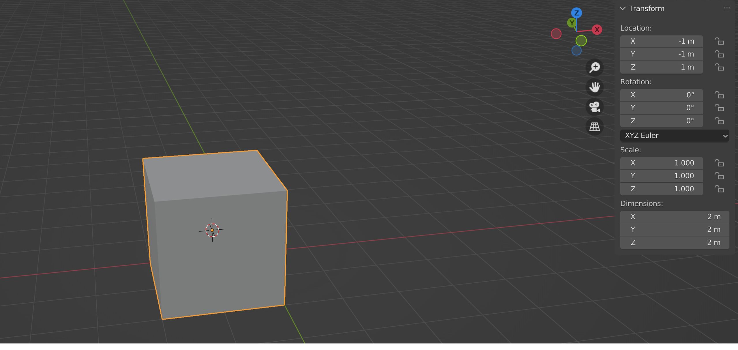Blender: efekt przeprowadzonych operacji