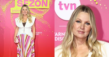 Kolorowa Katarzyna Bujakiewicz bryluje na ramówce TVN-u. Gustownie? (ZDJĘCIA)