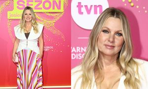 Kolorowa Katarzyna Bujakiewicz bryluje na ramówce TVN-u. Gustownie? (ZDJĘCIA)