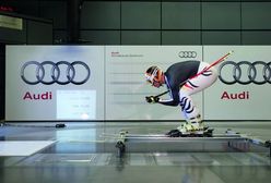 Skoczkowie narciarscy korzystają z obiektów Audi