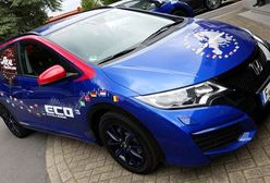 Bijąca Rekord Guinessa Honda Civic Tourer odwiedziła Polskę