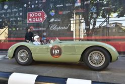 Historyczne Jaguary na Mille Miglia