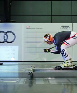 Skoczkowie narciarscy korzystają z obiektów Audi
