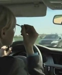 Makijaż za kółkiem