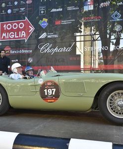 Historyczne Jaguary na Mille Miglia